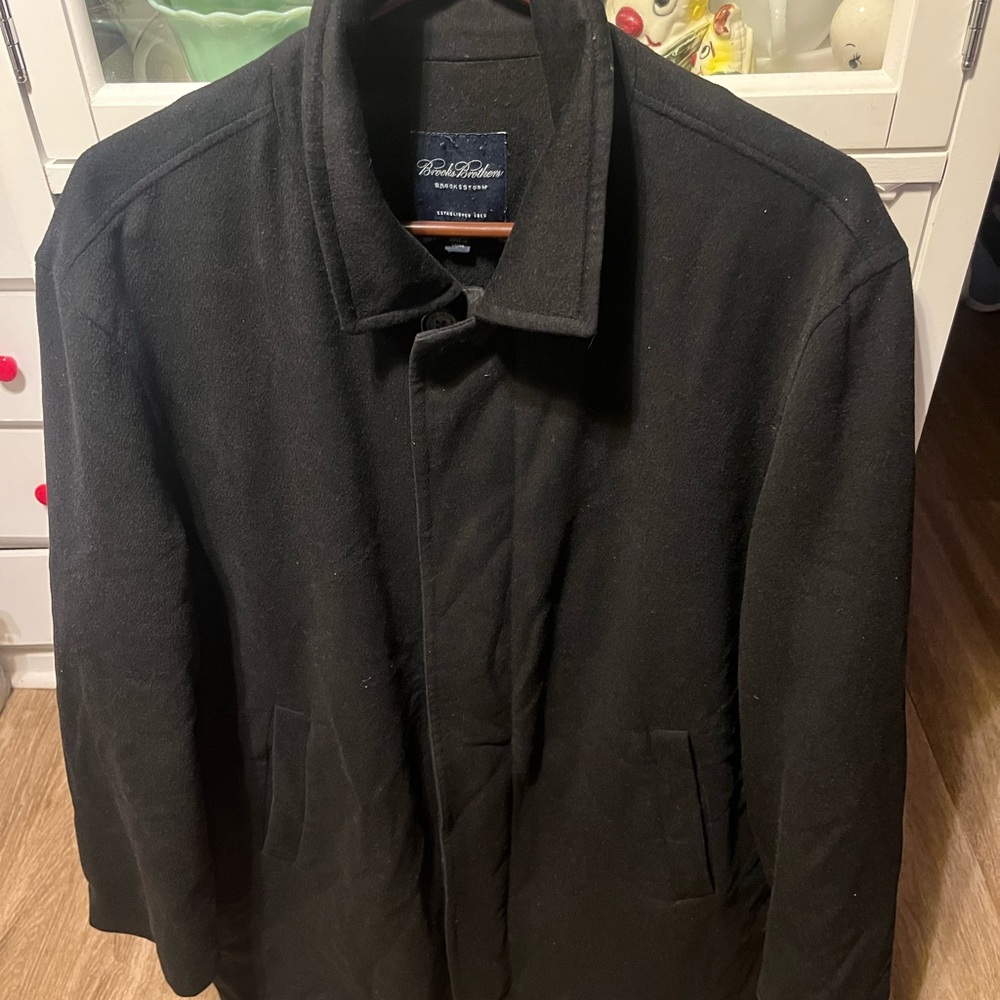 Brooks Brothers Brookstorm Men's Wool Jacket Mens Large